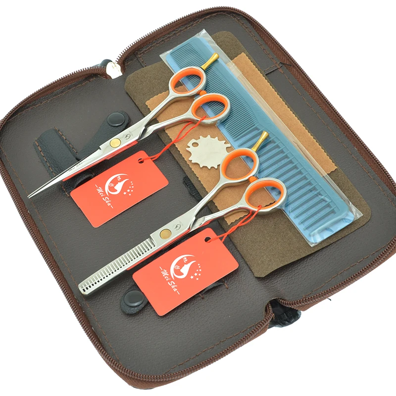 

4.0" 5.0" 5.5" 2017 Meisha Hair Cutting Scissors Salon Hair Thinning Shears Hairdressing Scissors Set JP440C Barber Tool,HA0143