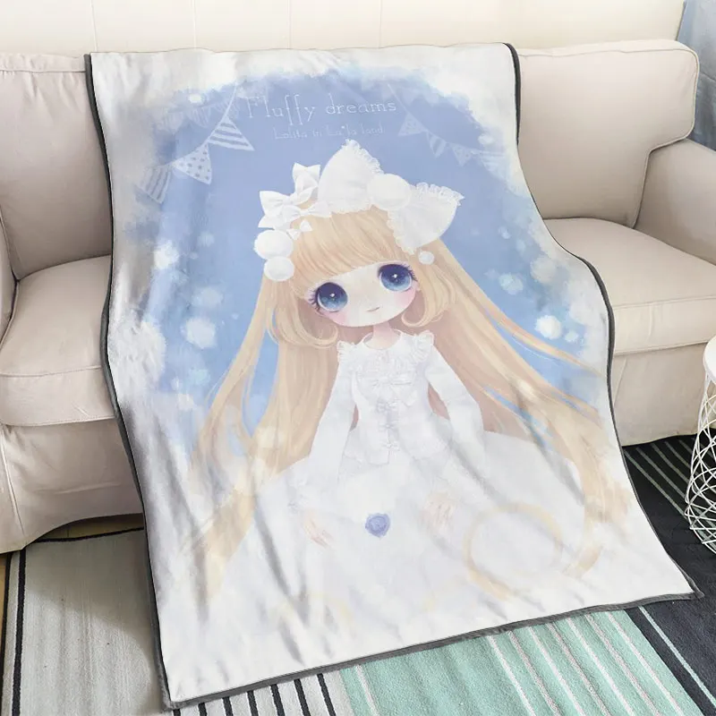 IVYYE Sailor Moon Аниме индивидуальное одеяло плюшевое бархатное теплое украшение кровать для дома плед для дивана s унисекс подарки Новинка - Цвет: see chart