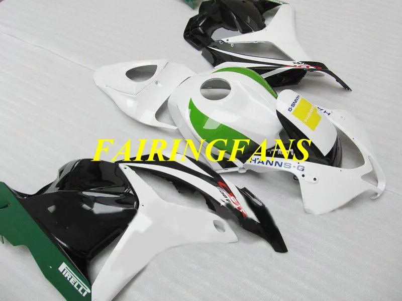 Инжекторный обтекатель комплект для HONDA CBR600RR 09 10 11 12 CBR 600 RR CBR 600RR 2009 2012 Белый Черный Обтекатели кузова+ подарки HG29
