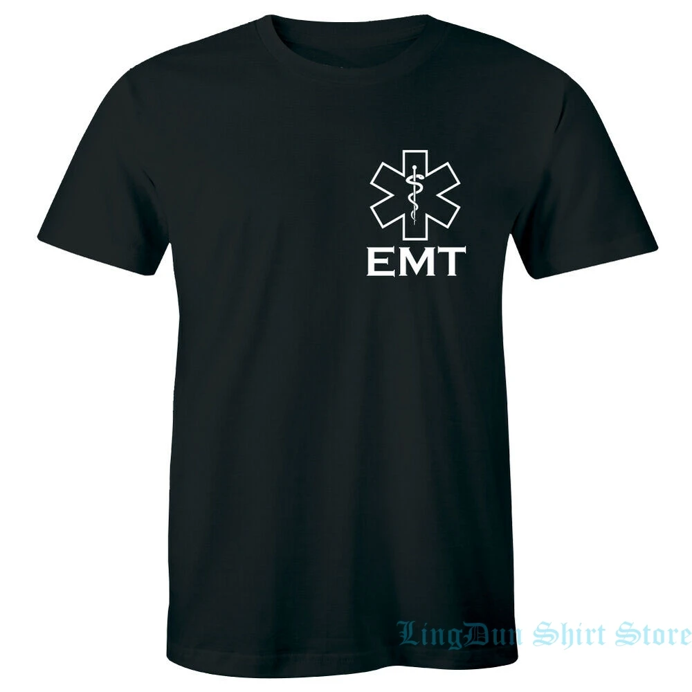 EMS EM футболка экстренная медицинская служба мужская и женская с искусственным