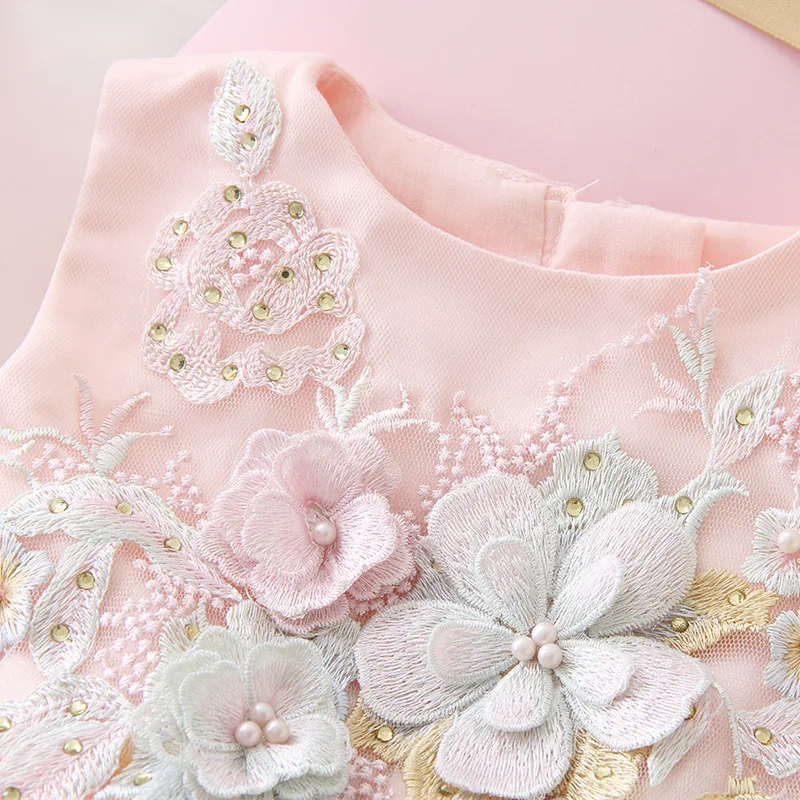 

Childrenswear Baptism Formal Dress Women's Summer a Year of Age Princess 0-1 Baby Dress Skirt 2 Summer Skirt Wedding Dress B Cla