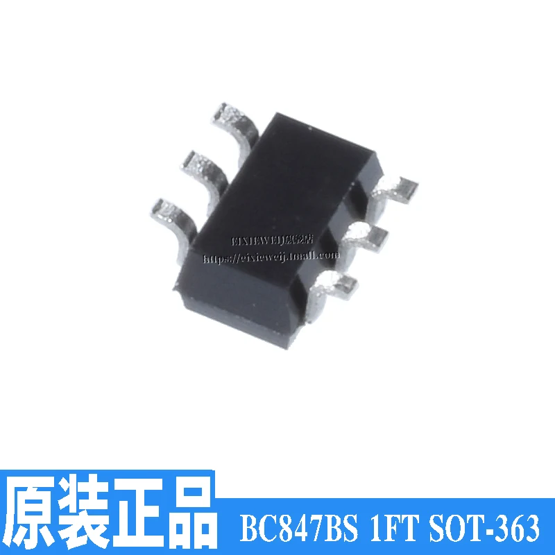 20 шт. 50 BC847BS 1Ft SOT363 45 V/100mA