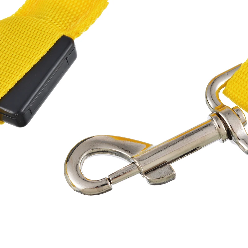 Dog Leash With Night LED Solid Nylon Dog Collar Adjustable Lead RopeNet Leashes Pet Dog Accessories