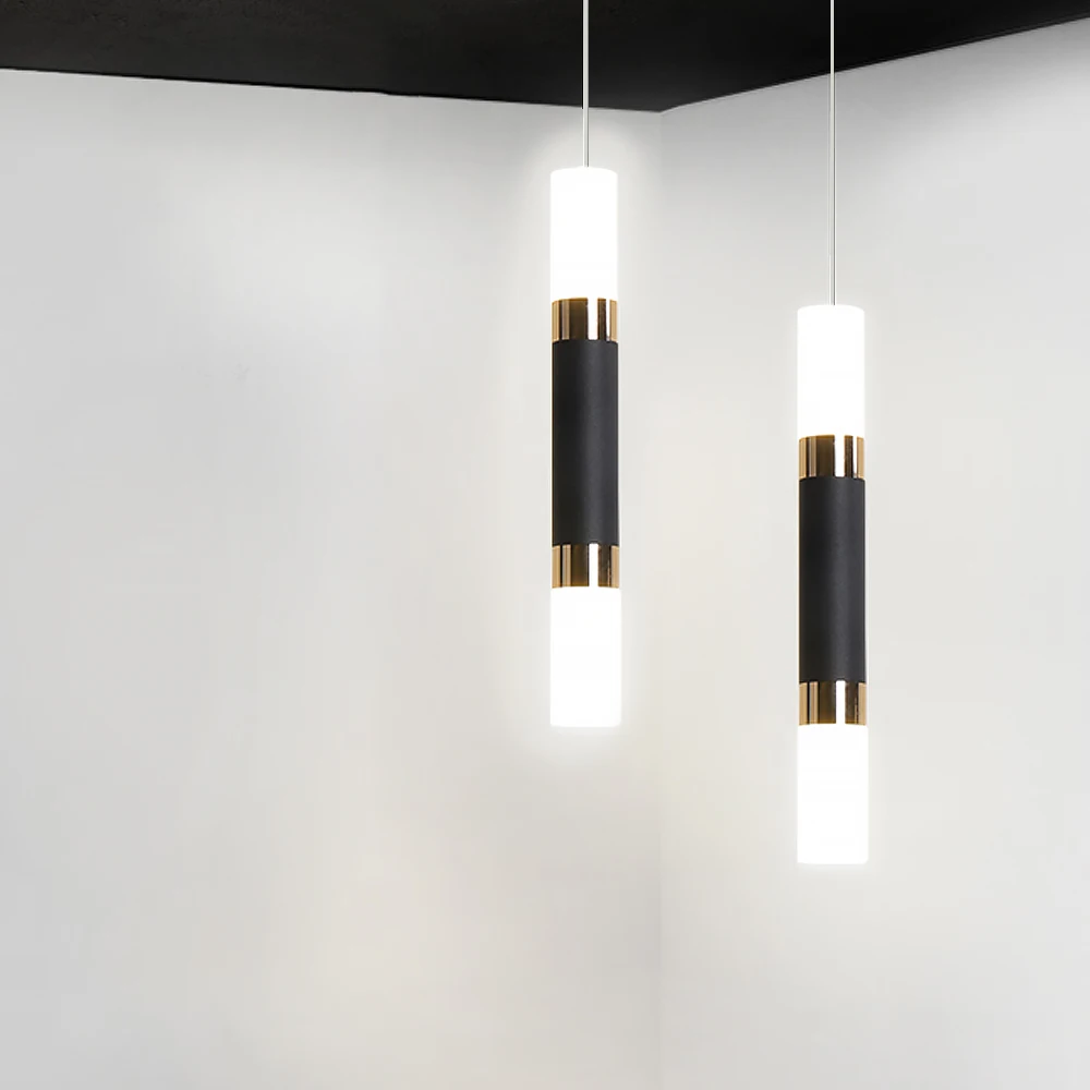 Two-way Lighting LED Rod Pendant Lamp Pendant Lights