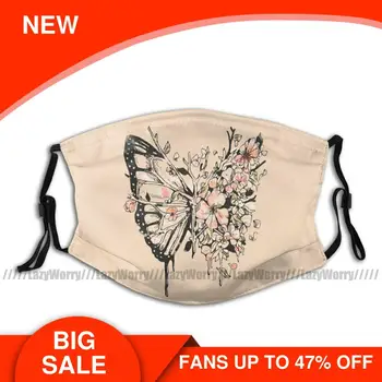 

Butterfly Mouth Face Mask Metamorphora Facial Mask Pretty with Filters Kawai Adult Mask