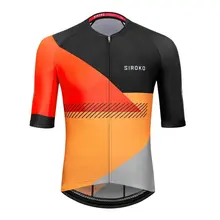 Siroko-Camiseta de manga corta de ciclismo para hombre, Ropa transpirable para ciclismo de montaña o de carretera, para deportes al aire libre, verano, 2021