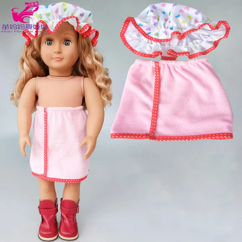 Кукла для новорожденных, набор для ванной, одеяло, 18 дюймов, кукла carprt, аксессуары, набор для приготовления торта, кукла, камера, подарок на год - Цвет: A9