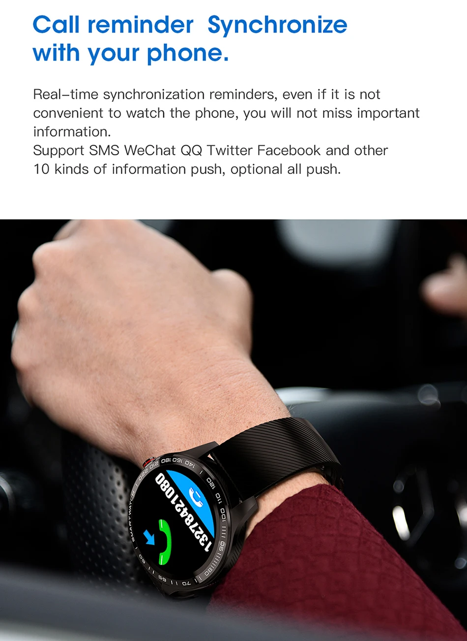 Смарт-часы Timewolf TW9 ECG PPG для мужчин, полный круглый экран, сердечный ритм, умные часы IP68, водонепроницаемые Смарт-часы для мужчин, для Android IOS