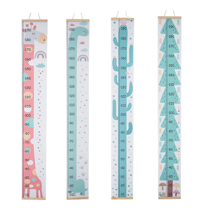 Kids Growth Size Chart Height Chart Baby Child Kids Height Ruler Measure Ruler Wall Sticker for Room Home Decoration Hang