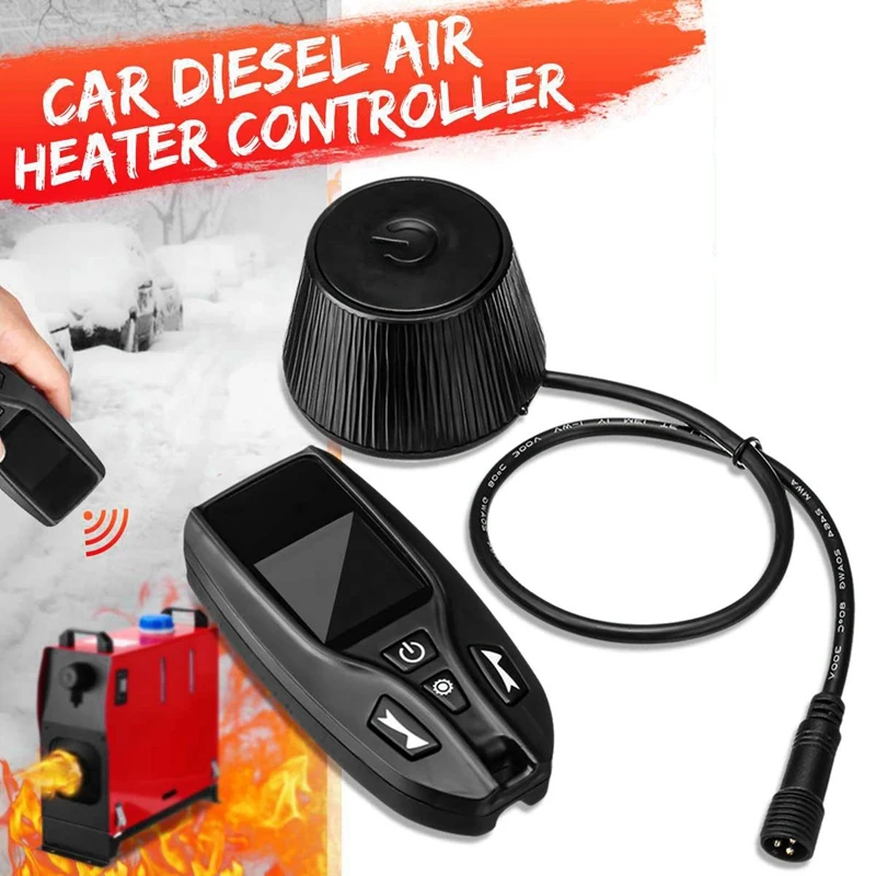 12V 24V Car Air Parking Heater Remote Control Monitor Switch Controller Thermostat for crude oil-Heater | Автомобили и мотоциклы