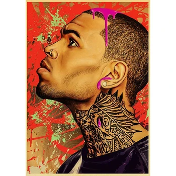 

Diamond Embroidery DIY Diamond Painting Singer Chris Brown Cross Stitch Rhinestone pictures home Decor WG1770