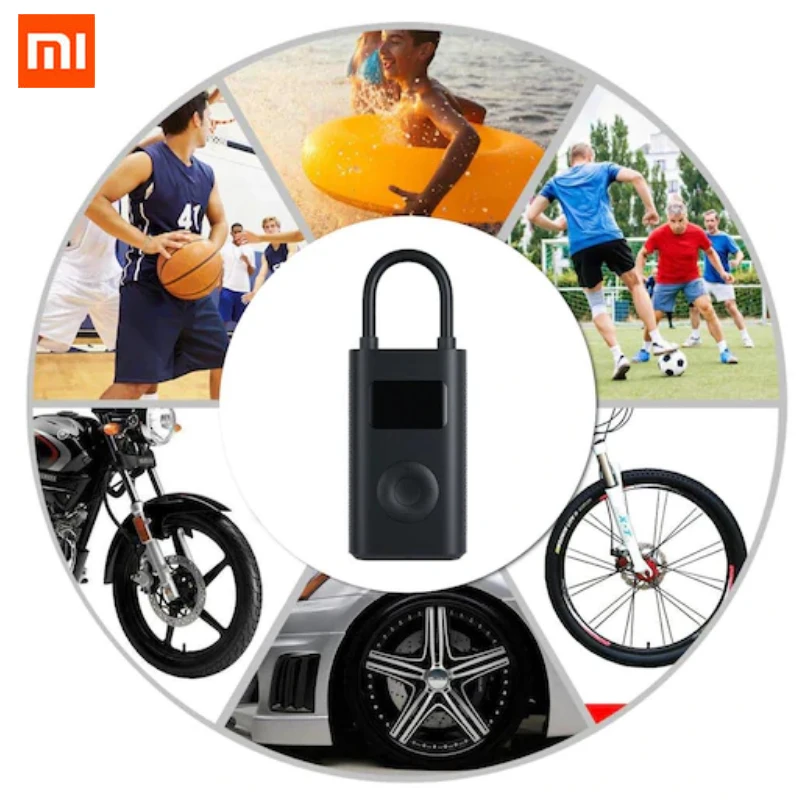 

Xiaomi Mijia Electric Pump Inflator Smart Digital Tire Pressure Detection Usb Charging For Motorcycle Car Bike Pump Tools