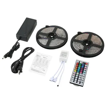 

LED light strip waterproof RGB DIY 5050 flexible with remote control bedroom decoration multi color LED light strip RGB