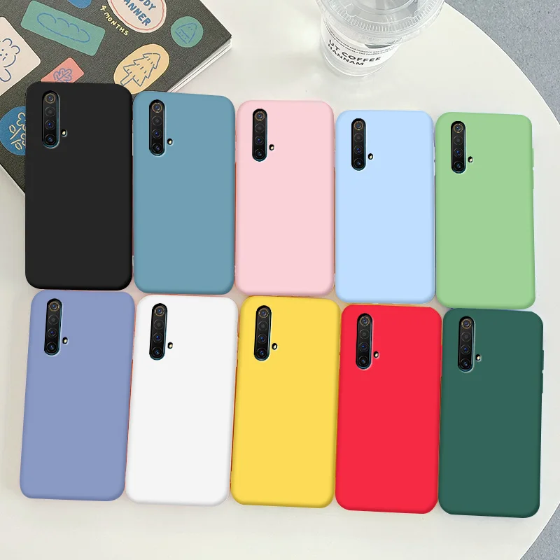 Чехол для OPPO Realme X3 мягкий силиконовый чехол из ТПУ Super Zoom простая задняя крышка