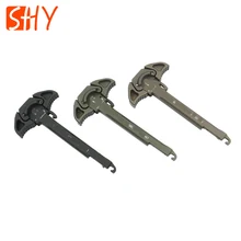 CNC Aluminum GEISSELE AIRBORNE Charge Pulling Handle Assembly For Electric Airsoft Gel blaster AEG AR M4 Receiver Upper Parts