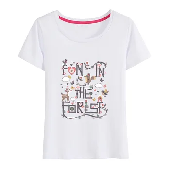 

Women Tops Punk Cartoon Cat Face Gray Letter Print Tee Shirt Femme T-shirt Casual Tee Shirt Black