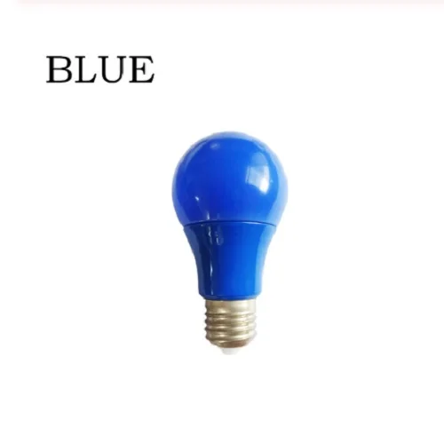 blue Light bulb E27 led bar light 5W 7W 9W red blue green yellow pink LED light for bar KTV party lighting - Испускаемый цвет: blue