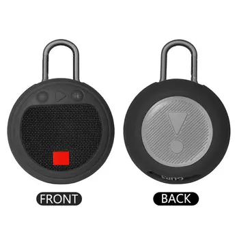 

Soft Silicone Case Protective Cover Shell Skin for JBL Clip 3 Bluetooth Speaker Accessories Outdoor Shockproof