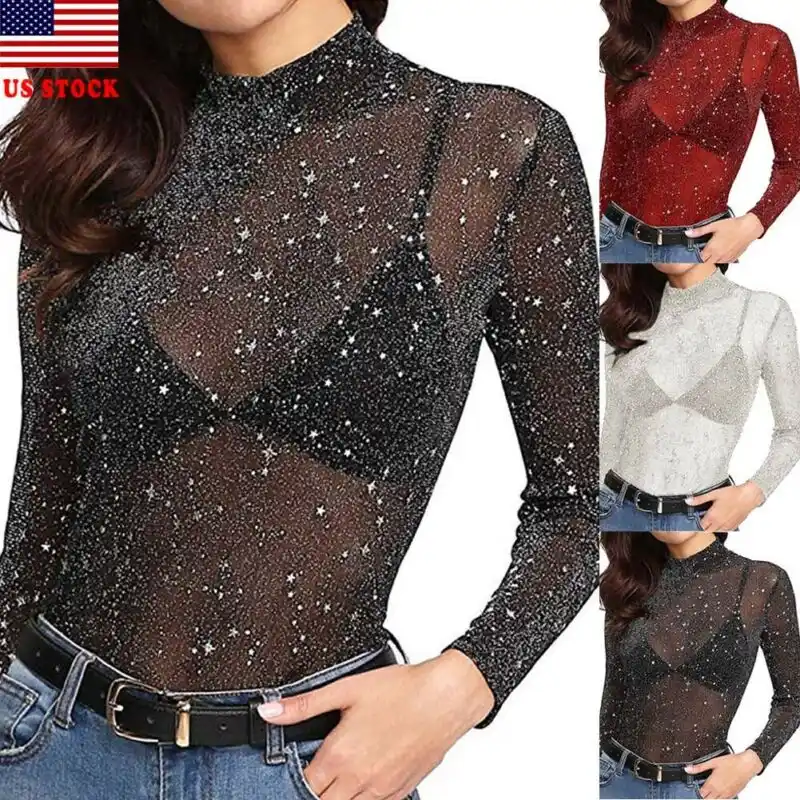 sparkle sleeve top
