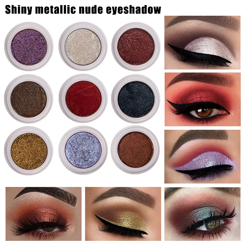 

1pcs Mashed Potato Eyeshadow Monochrome Polarized Pearlescent Easy to Color Monochrome Makeup Pallete