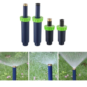 

Garden Lawn Sprinkler Automatic Retractable Spray Irrigation System Copper Nozzle