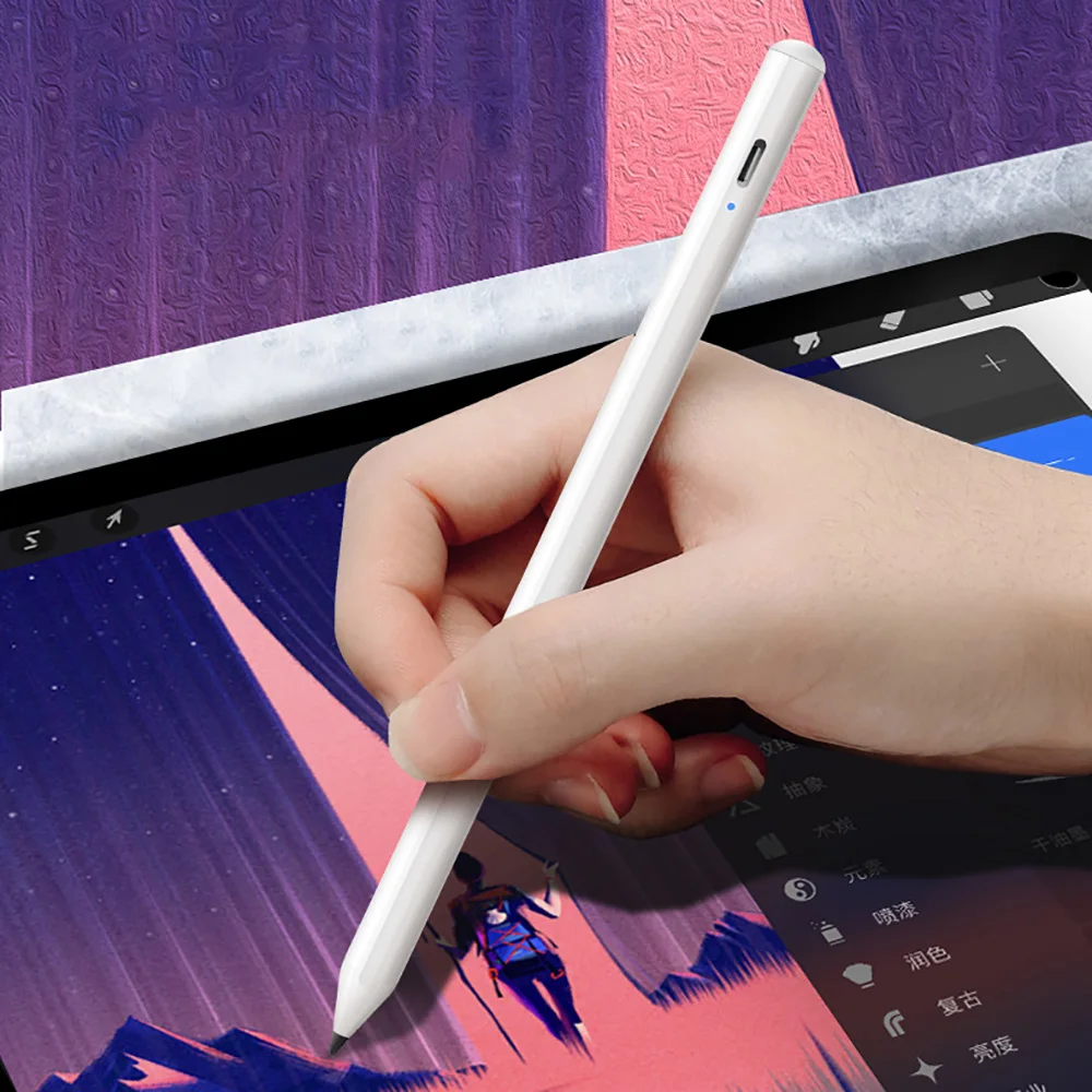

Stylus Touch Pen For Apple iPad Pro 11 12.9 10.5 9.7 2018 2019 Active Smart Capacitance Pencil For Mini 5 4 Air 1 2 3