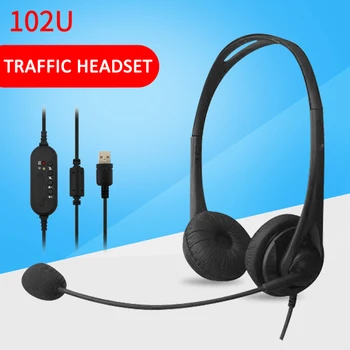 

3.5mm 2M Cable length Wired Earphone With Mini Hd Microphone Soft And Fit Noise Reduction Headphones For PC Computer Phone