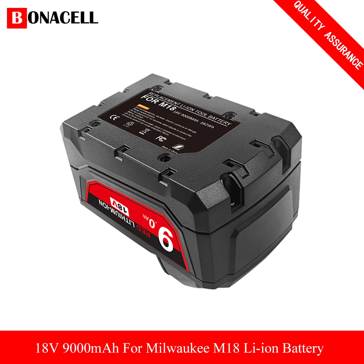 Сменный литий ионный аккумулятор M18 18 в 9 0 Ач для аккумулятора Milwaukee M18B совместим с