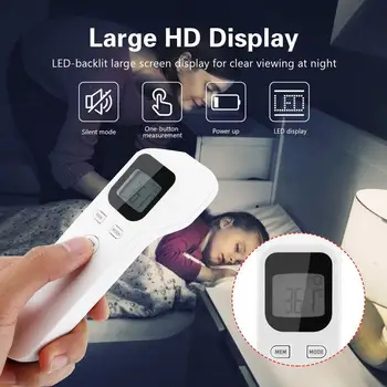 

Handheld Portable Non-Contact Infrared Thermometer High Precision Thermometer Temperature Meter Tool Lcd Memory Function