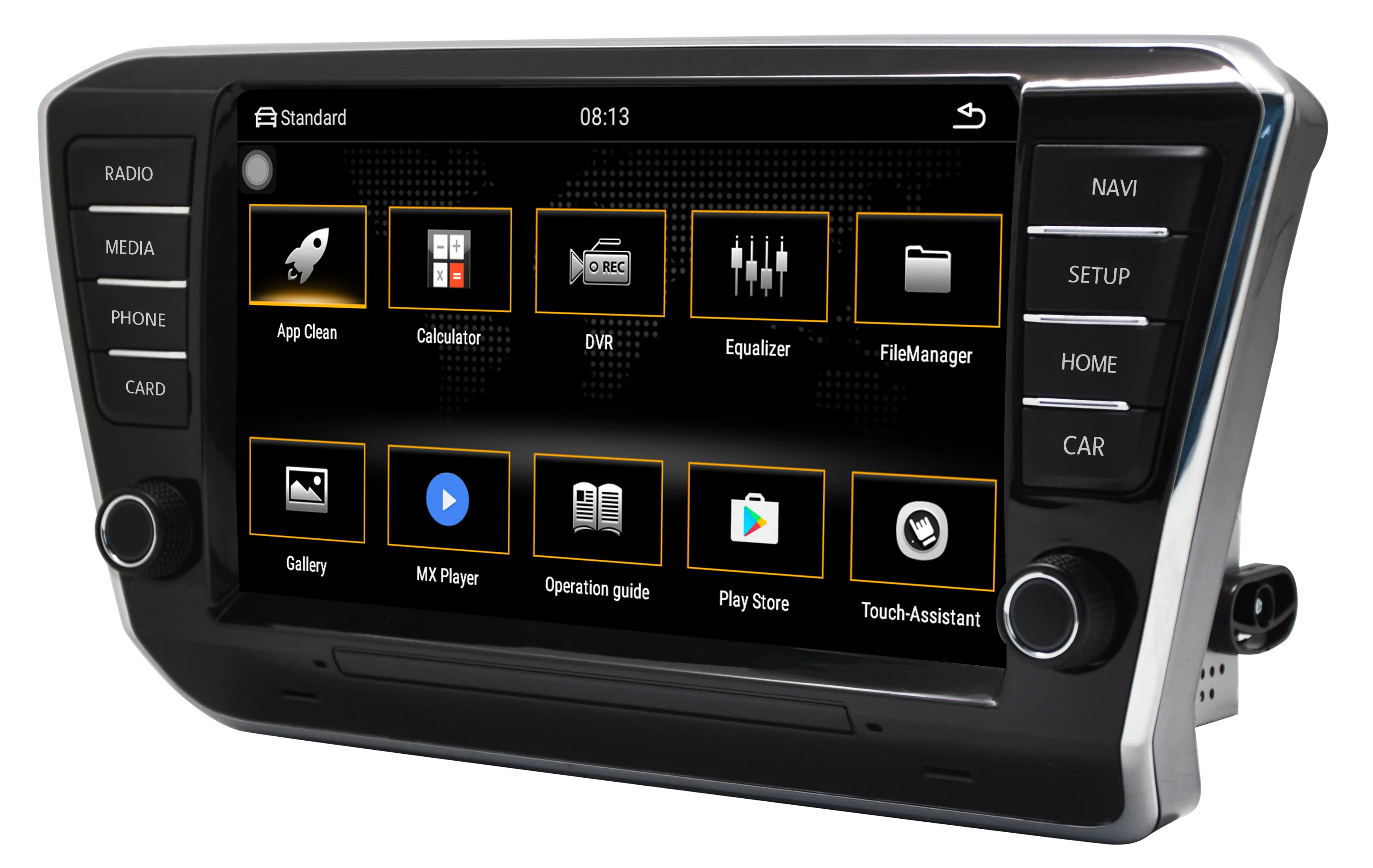 NaweiGe 9 дюймов MIB-IV Android Восьмиядерный 8,1 2+ 32 ГБ Автомобильный dvd для Skoda Superb- Авторадио автомобильный мультимедийный плеер gps стерео