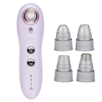 

4 Heads Blackhead Remover Face Deep Pore Cleaner Acne Pimple Removal Vacuum Suction Facial SPA Care Tool Skin Care
