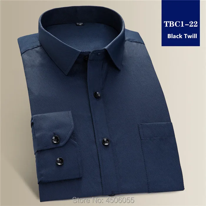 Blusas Mujer Moda Мужская рубашка Camisa Masculina Свадебные полосатые черные белые синие розовые красные официальные мужские s 7XL 8XL приталенные рубашки - Цвет: TBC1-22