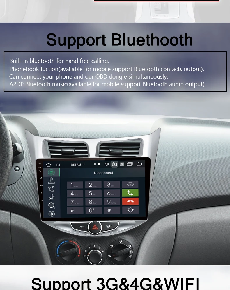 7 ''Автомагнитола Android 9,0 2G 32G авто DVD gps навигация четырехъядерный для Mini Cooper 2011- Автомагнитола с Bluetooth wifi
