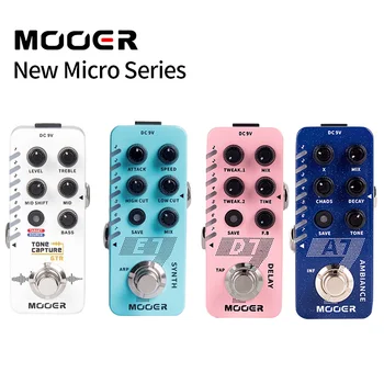

MOOER meditation D7 Digital Delay Pedal Looper E7 Synth Guitar Tone Capture GTR A7 Reverb Pedal effects Infinite Sustain