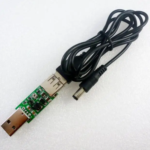USB to USB Adjustable Output Module DC Voltage Converter 5V to 6-15V DC-DC Boost Power Board