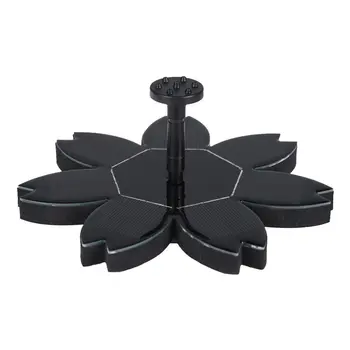

1 Innovative Flower Design Solar Powered Floating Fountain Water Pump for Pool Garden Pond Fish Tank Bird Baths hot new arrival