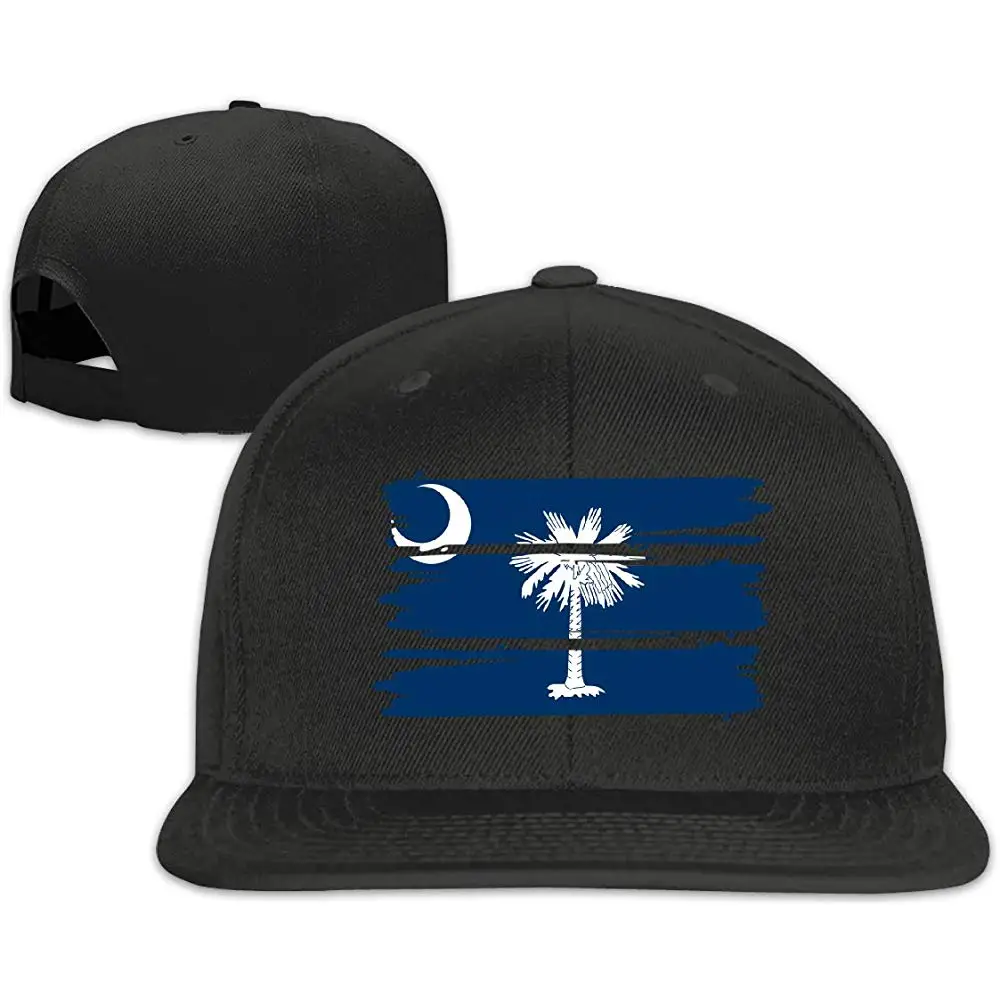 Южная флаг Каролины мужчины/женщины бейсбольная кепка, взрослый хип-хоп дальнобойщик Кепка s