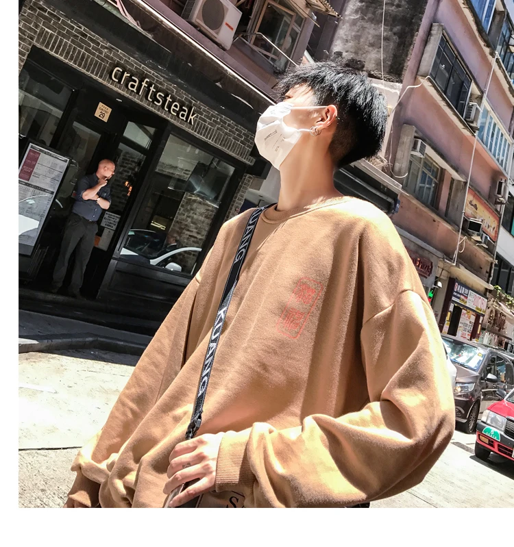 Забавные толстовки Для мужчин Толстовка Для мужчин s Harajuku принт худи с круглым вырезом мужской в стиле «хип-хоп» Японии, Железным человеком