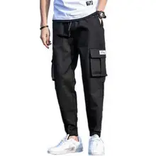 Хип-хоп pantalones de hombre primavera verano estilo militar de los hombres de pantalones de camuflaje pantalones de color caqui