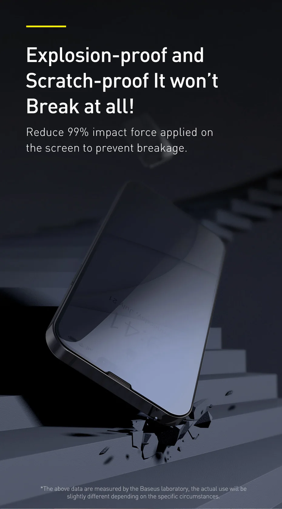 phone tempered glass Baseus 2PCS Tempered Glass For iPhone 13 12 Pro 13Pro Max Mini 2021 Anti Peeping Full Cover Screen Protector Privacy Film Glass mobile screen protector