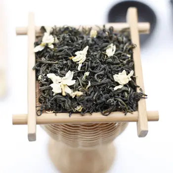 

Tea Green Tea Maofeng Tea Guangxi Hengxian Jasmine Tea Strong Flavor Direct Selling from Production Place Bulk Wholesale