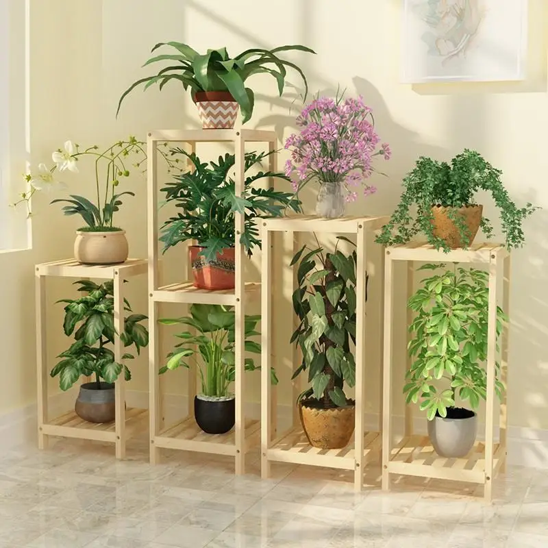 Para Plantas Terraza деревянные полки для Estanteria Escalera балкон открытый цветок стенд Stojak Na Kwiaty стойки завод полка