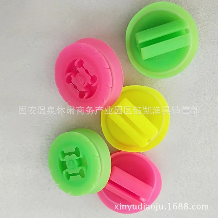 

Fishing Rod Card Rod Spool Silica Gel Spool Winding Ring Fishing Line Storage Circle Mainline Fishing Gear Small Accessories