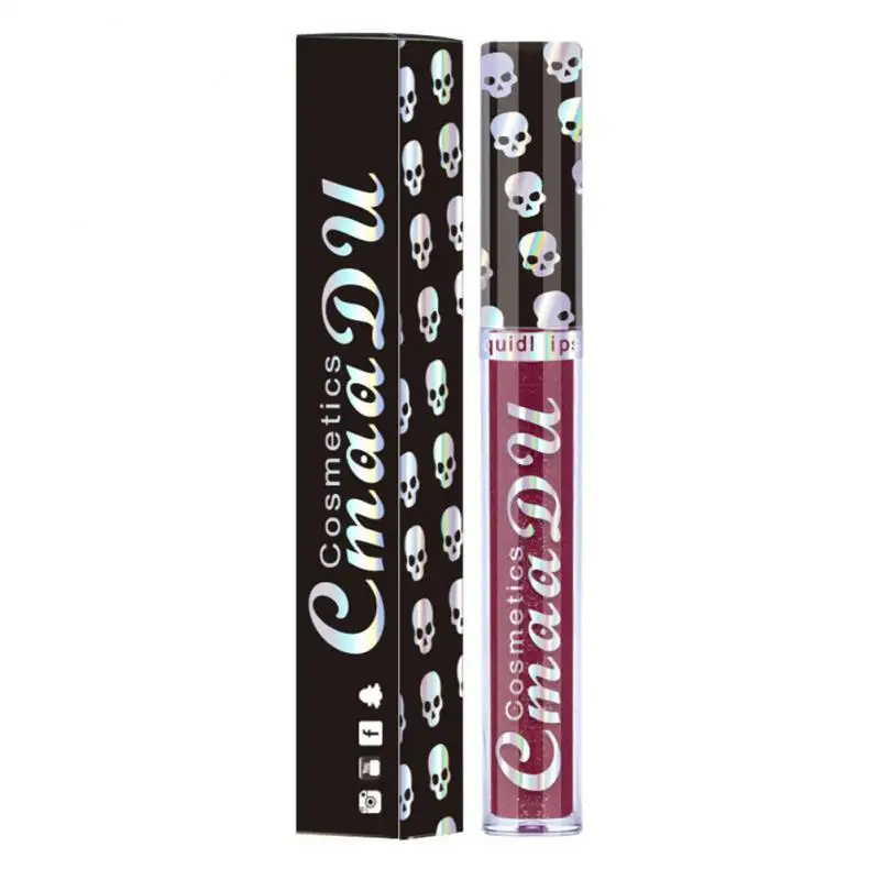 8 цветов лазерный блеск для губ блестящая Сексуальная антипригарная чашка