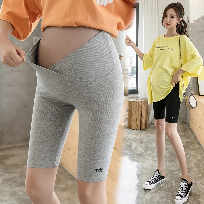 Maternity-Short-Legging Pregnancy-Pencil-Shorts Belly Summer Thin Cotton for 624 Low-Across