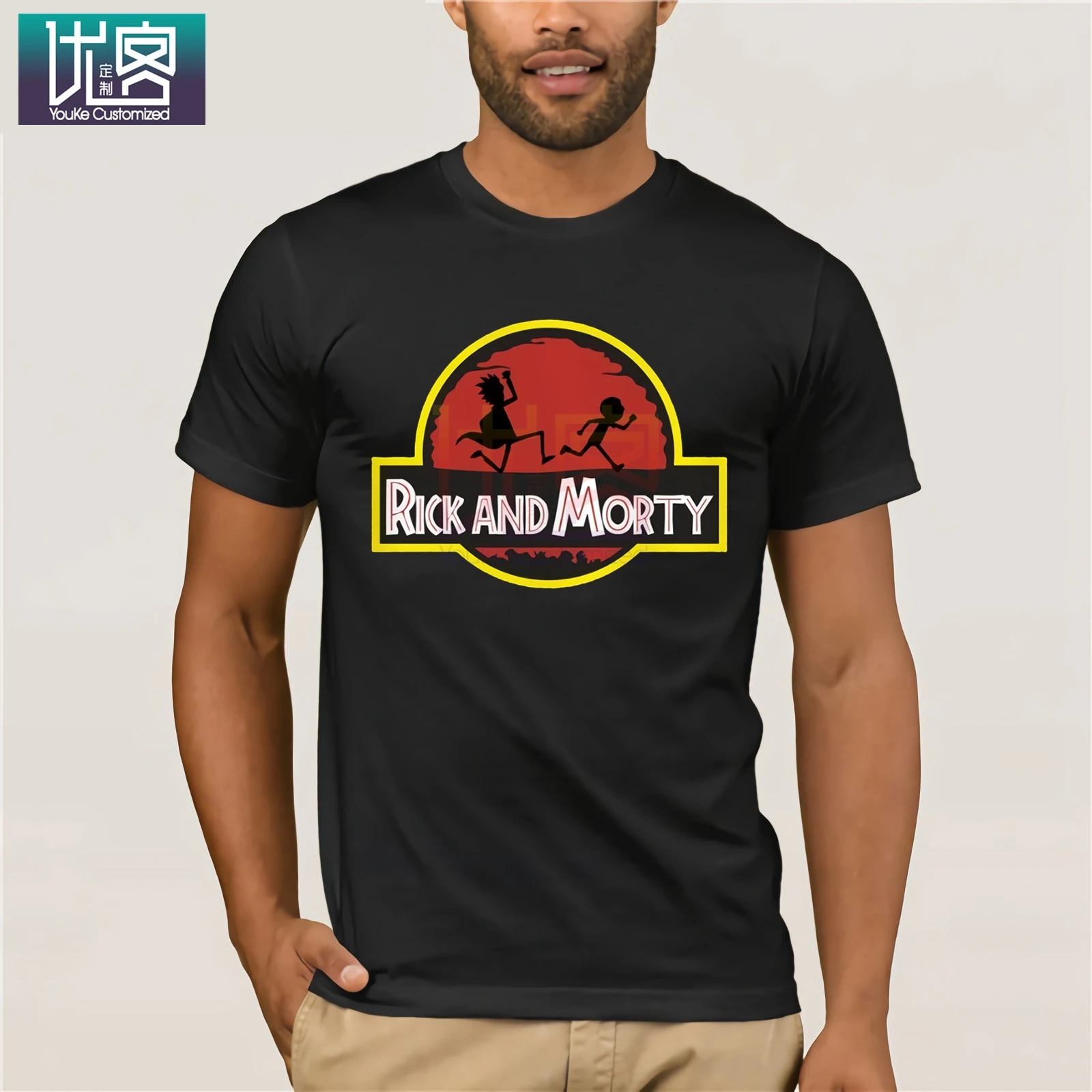 

2018 rick and morty tshirt ricky y morty casual t-shirt tshirt ricky and morty Summer Anime clothes Casual Short Sleeve Top