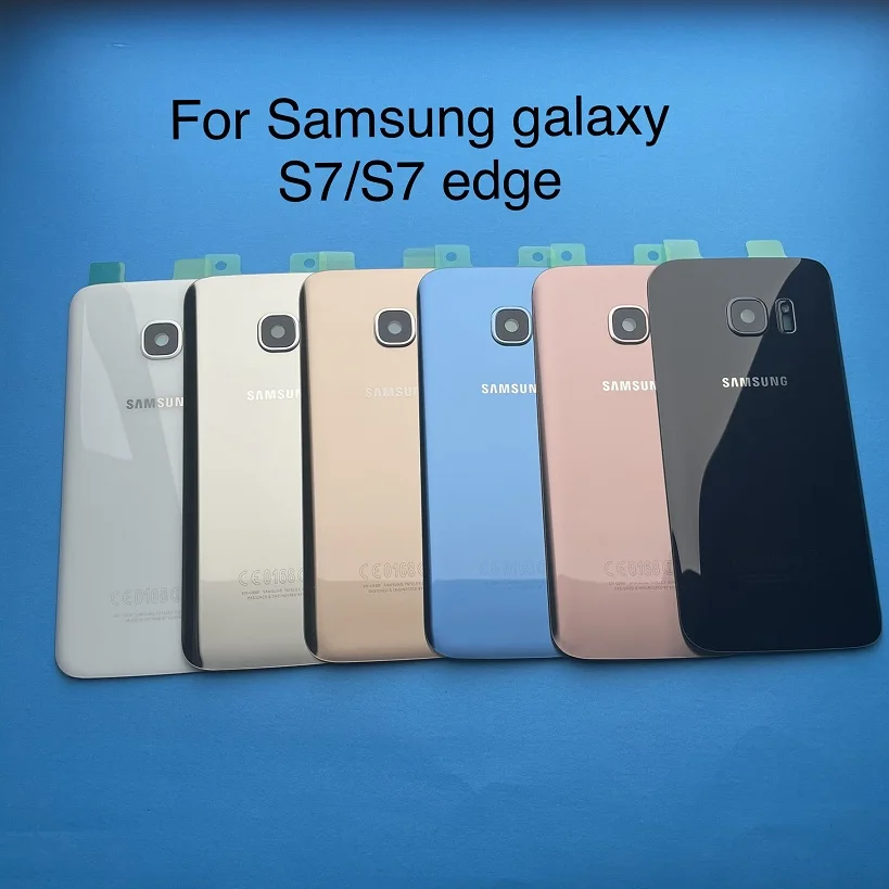 Задняя стеклянная крышка для смартфонов Samsung Galaxy S7 Edge в ассортименте |