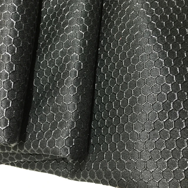 Black Polyester Hexagon Netting - Netting - Other Fabrics