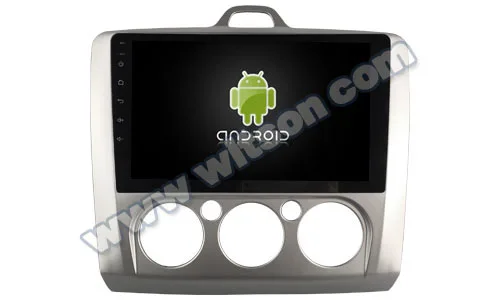 " Android 9,0 Pie OS автомобильный мультимедийный gps радио для Ford Focus 2005-2011 руководство версия кондиционера с 4 Гб ram 64 Гб rom