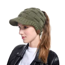 Бейсболки, зимние шапки для женщин, женские, Mawei, для спорта на открытом воздухе, вязанные, с пуговицами ведьмы, согревают, смешивают синель